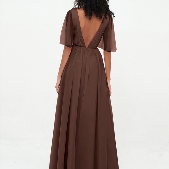 Chocolate Brown Formal Dress (NWT) - Picture 3 of 5